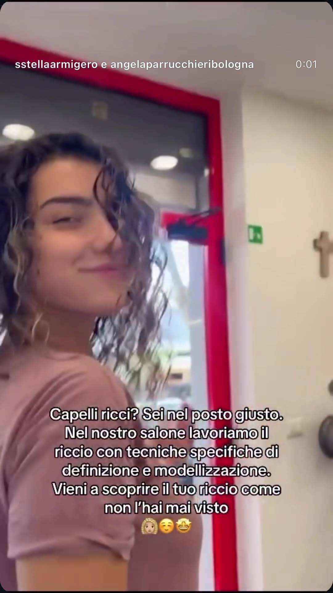Risultato mostrato allo specchio